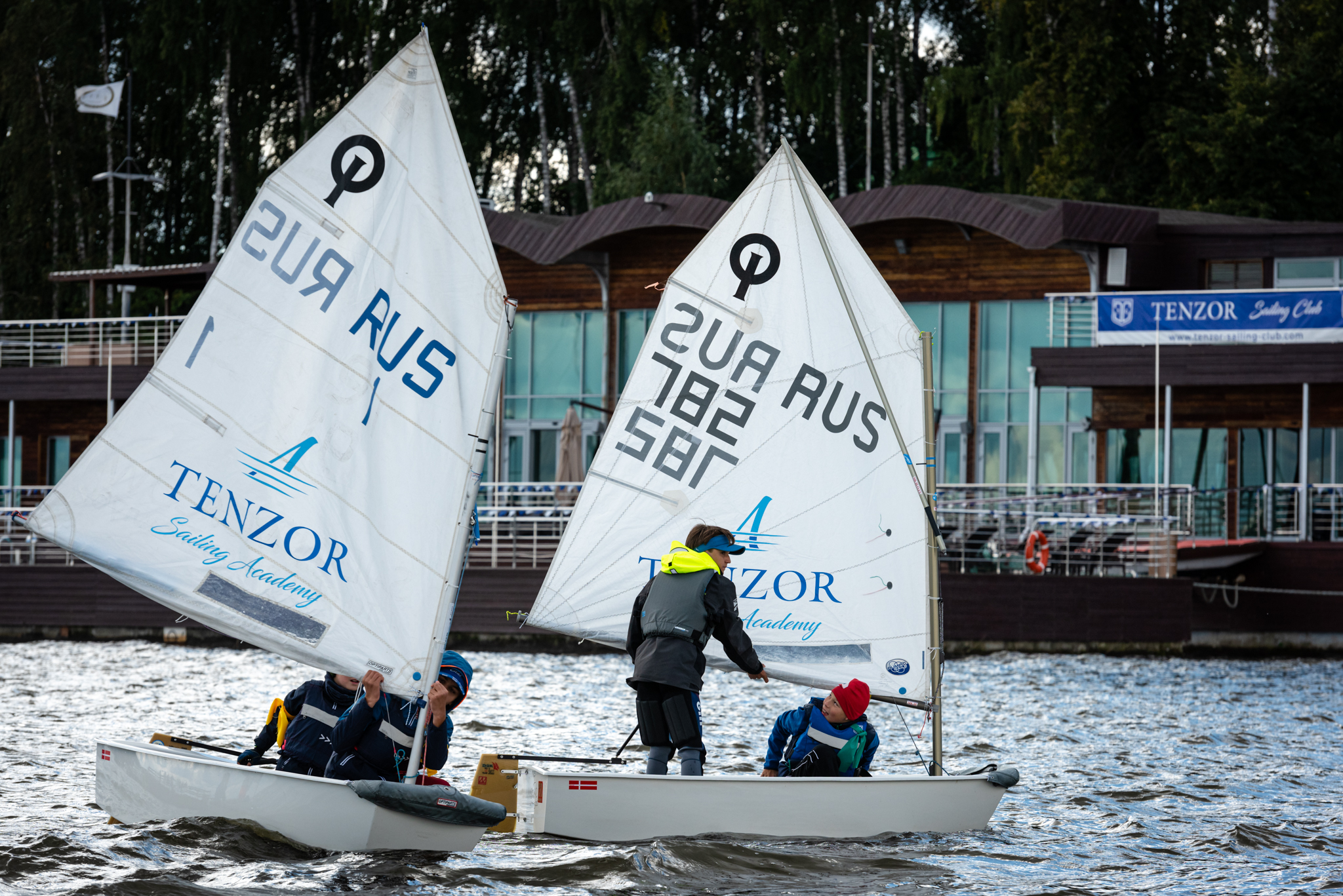 A new spot of Tenzor Sailing Club in SberCity in Rublevo-Arkhangelskoe will be launched this summer
