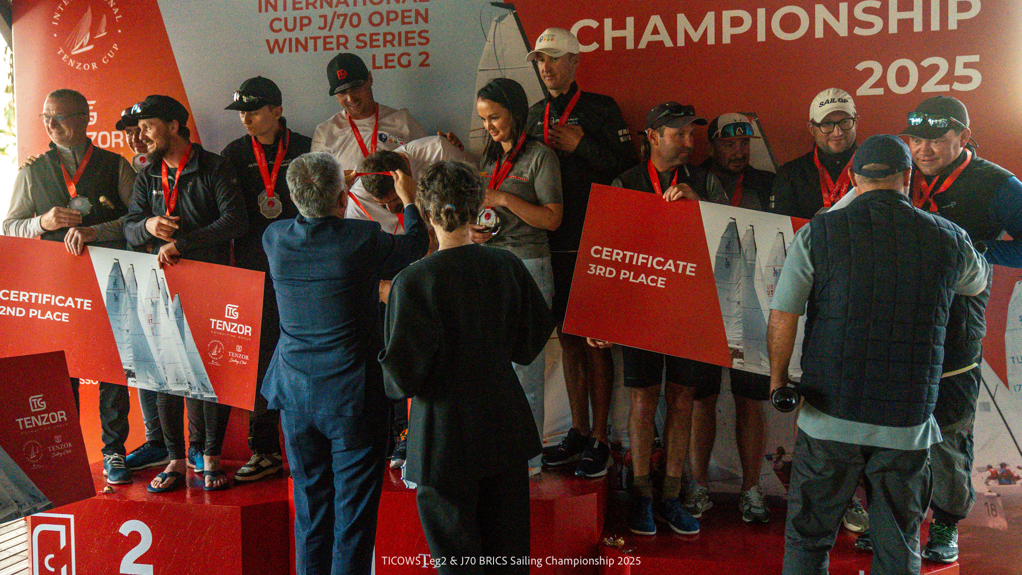 Tenzor Consulting Group is the general partner of the J/70 BRICS Sailing Championship