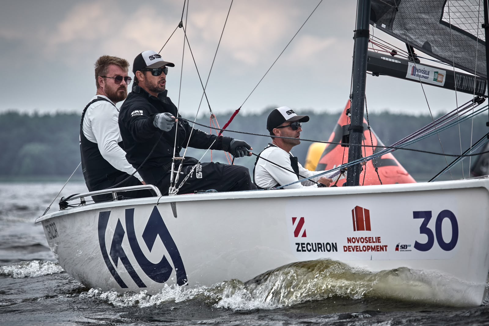 Gold in St. Petersburg: Tenzor Team wins the Russian Cup in the SB20 class